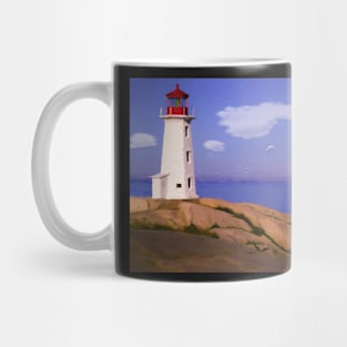 Peggys Cove Lighthouse Mug